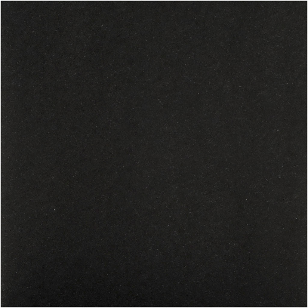 Kort og kuverter, kort str. 12,7x17,8 cm, kuvert str. 13,3x18,5 cm, 230 g, sort, 4 sæt/ 1 pk.