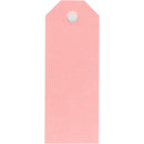 Manilamærker, str. 3x8 cm, 220 g, lyserød, 20 stk./ 1 pk.