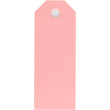 Manilamærker, str. 3x8 cm, 220 g, lyserød, 20 stk./ 1 pk.