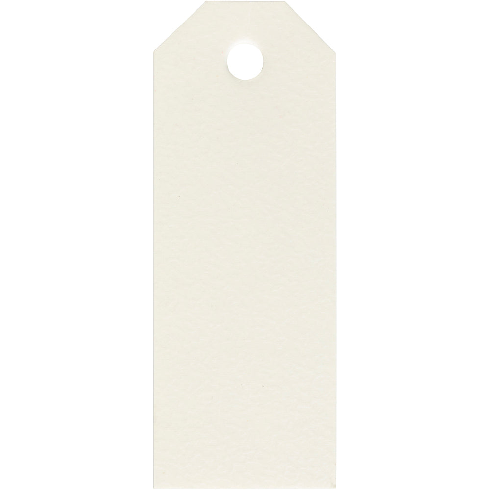 Manilamærker, str. 3x8 cm, 220 g, råhvid, 20 stk./ 1 pk.