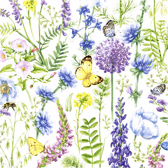 Servietter, Forår, str. 33x33 cm, 20 stk./ 1 pk.