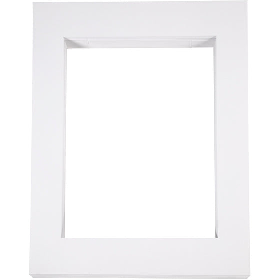 Passepartoutrammer , A3, str. 40x50 cm, 500 g, hvid, 100 stk./ 1 pk.