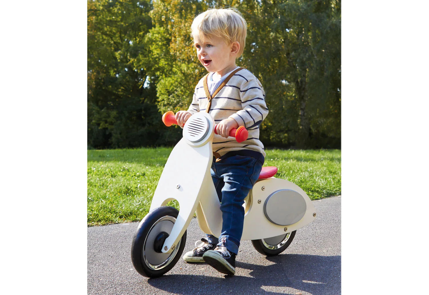 Pinolino Løbecykel, Vespa Wanda/Cremehvid