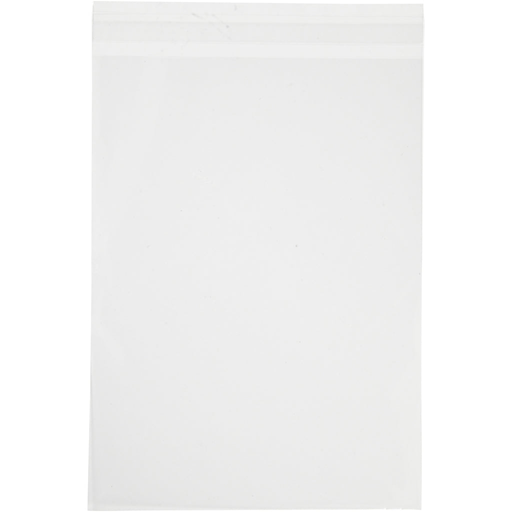 Cellofanposer , H: 23 cm, B: 16,8 cm, tykkelse 30 my, 50 stk./ 1 pk.
