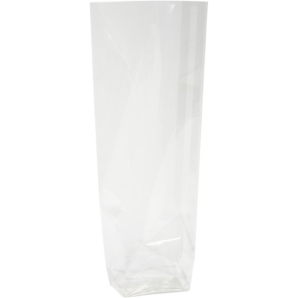 Cellofanpose, H: 19 cm, str. 7,5x5,5 cm, 200 stk./ 1 pk.