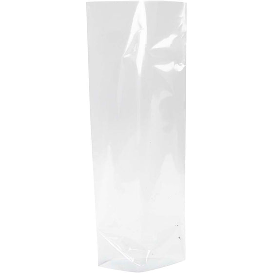 Cellofanpose, H: 22,5 cm, str. 9x6,5 cm, 200 stk./ 1 pk.