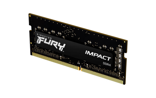 Kingston FURY Impact DDR4  8GB 3200MHz CL20  Ikke-ECC SO-DIMM  260-PIN