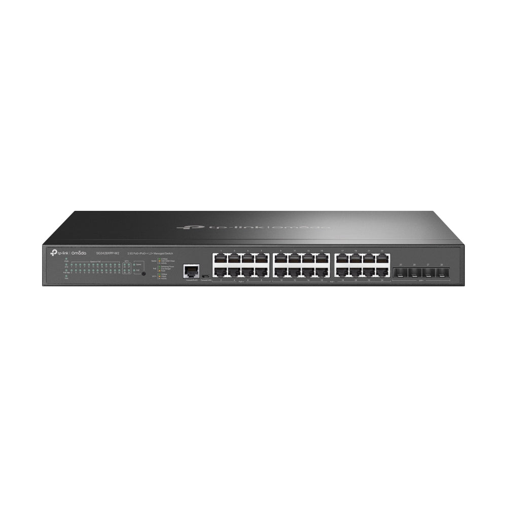 TP-Link JetStream TL-SG3428XPP-M2 V1 Switch 24-porte 2.5 Gigabit  PoE++
