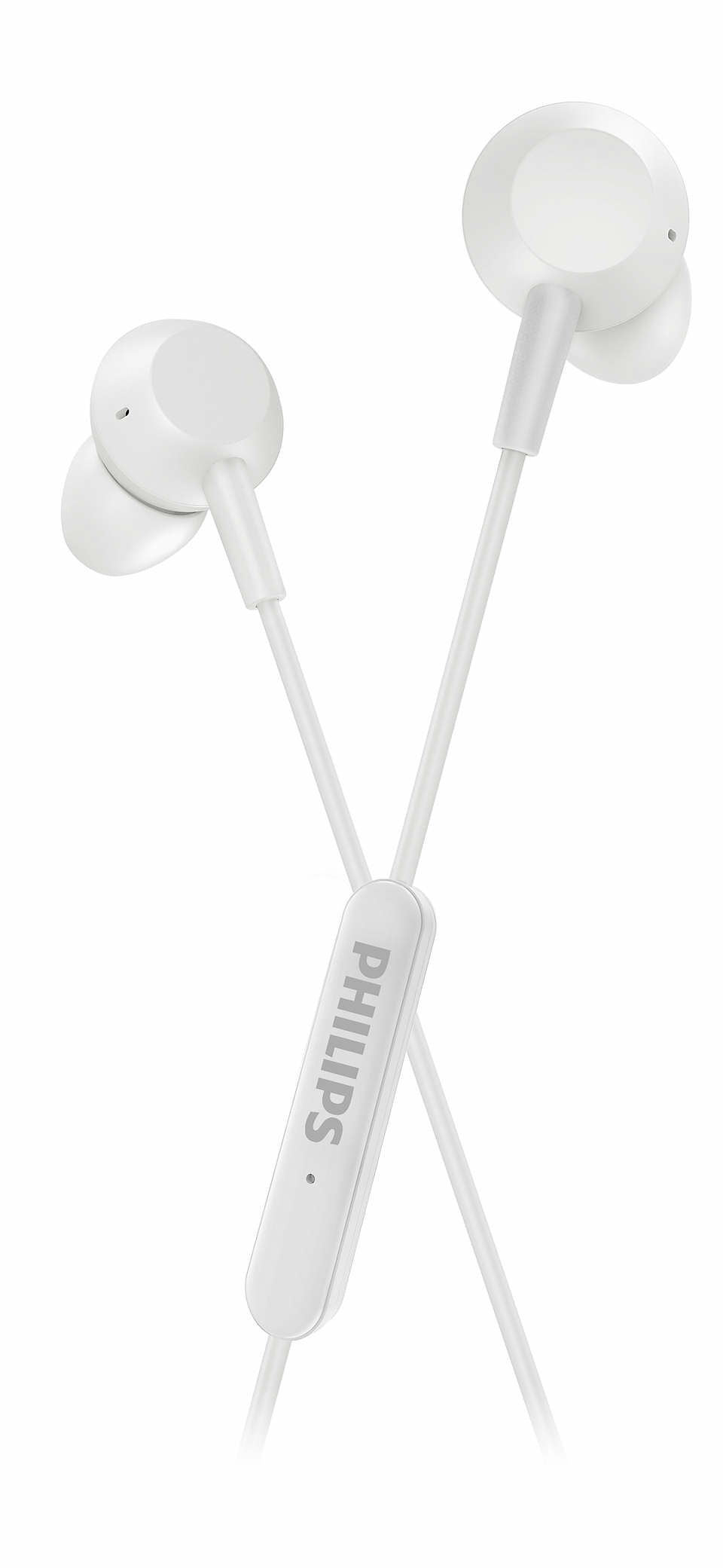 Philips TAE5008WT Kablet Øreproptelefoner Hvid