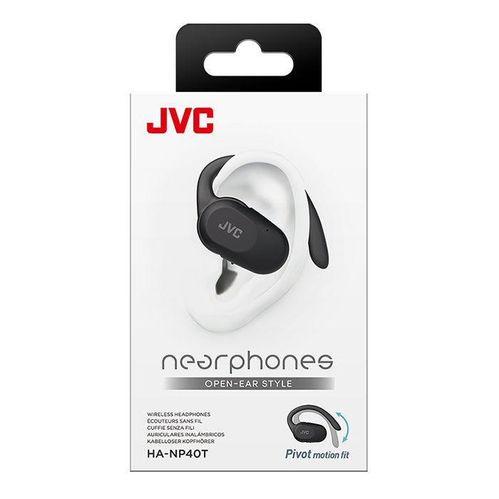 JVC Nearphones NP40T Open Ear Headphones Sort