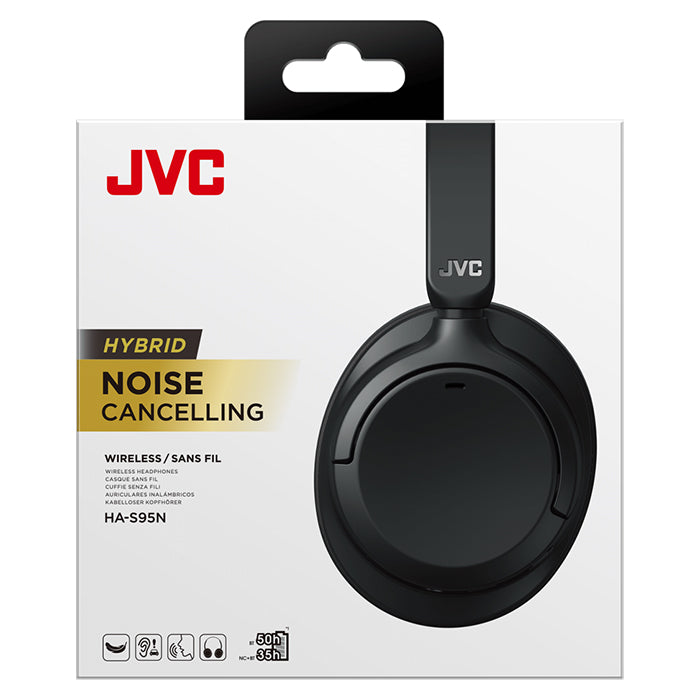 JVC HA-S95N Hybrid ANC Over Ear Headphones Sort