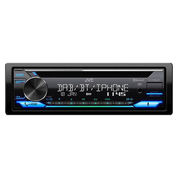 JVC KD-DB922BT Bilradio med CD/RDS tuner DAB+/DMB 4x50w