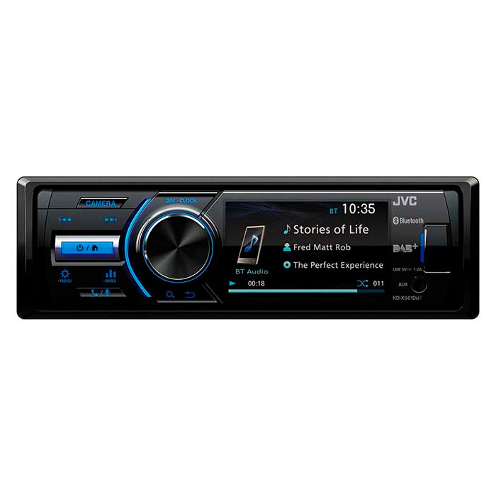 JVC KD-X561DBT 1-DIN multimedia fm dab+ m 3"