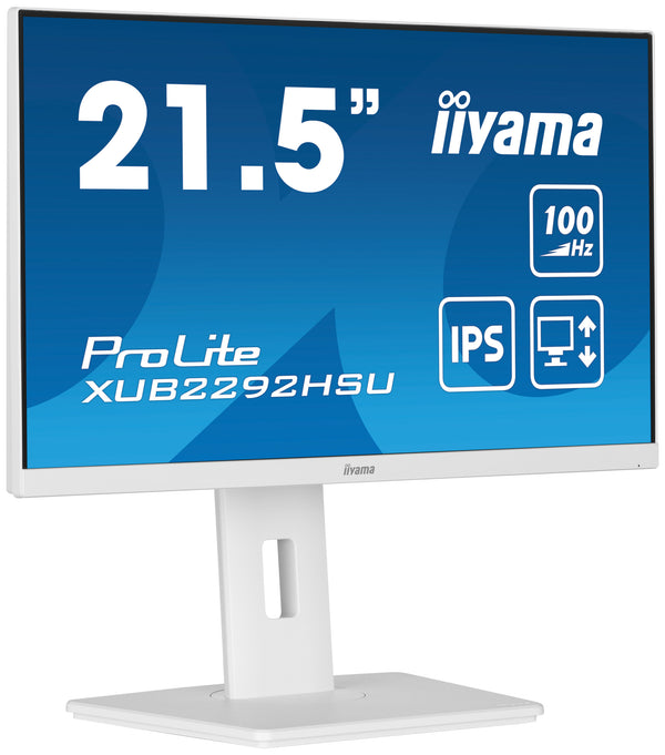 iiyama ProLite XUB2292HSU-W6 22 IPS 1920 x 1080 (Full HD) HDMI DisplayPort 100Hz