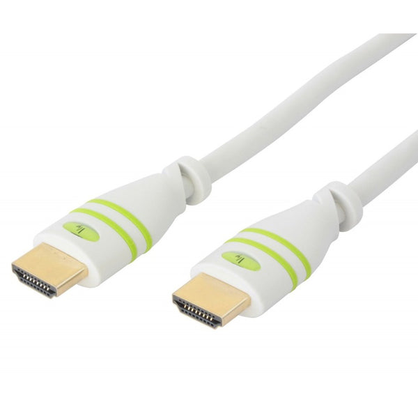 TECHly HDMI han -> HDMI han 2 m Hvid
