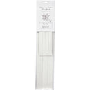 Stjernestrimler, L: 44+78 cm, B: 15+25 mm, diam. 6,5+11,5 cm, hvid, 32 strimler/ 1 pk.