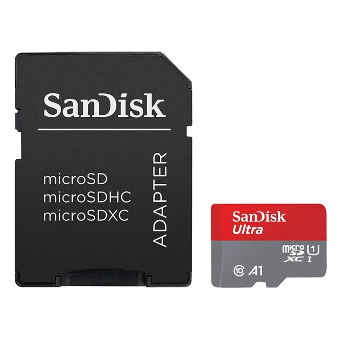 SanDisk Ultra SD kort inkl. adapter 128GB