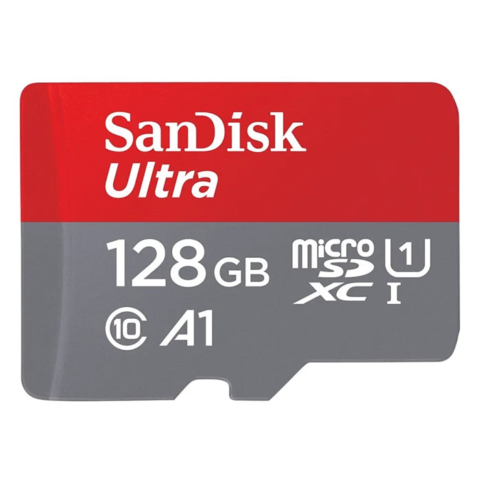 SanDisk Ultra SD kort inkl. adapter 128GB