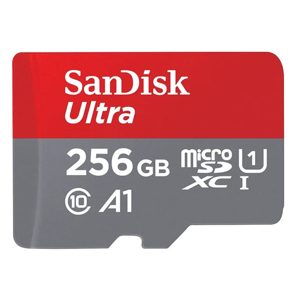 SanDisk Ultra SD kort inkl. adapter 256GB