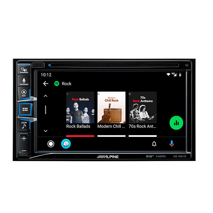 Alpine INE-W611D 2-DIN multimedia station med navi