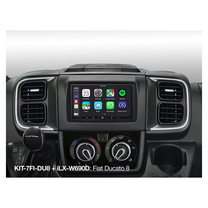 Alpine KIT-7FI-DU8 Kit 7" Fiat Ducato model 8 2022-