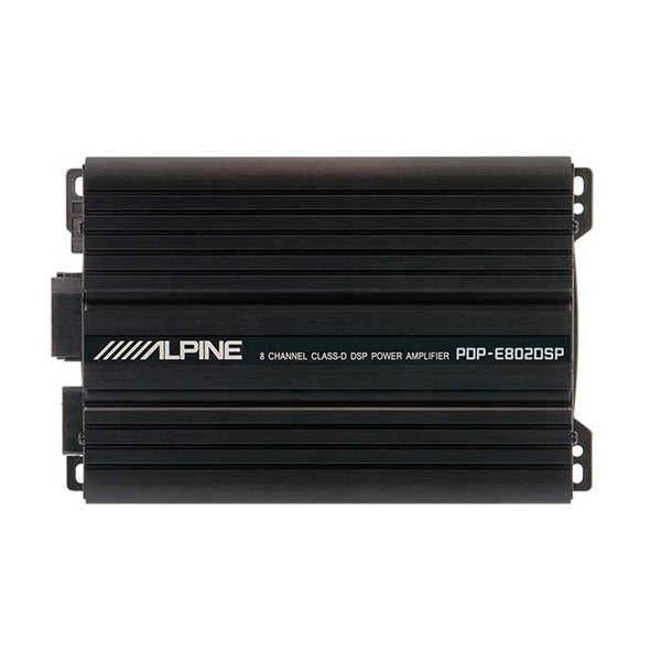 Alpine PDP-E802DSP, 8 Kanals DSP forstærker