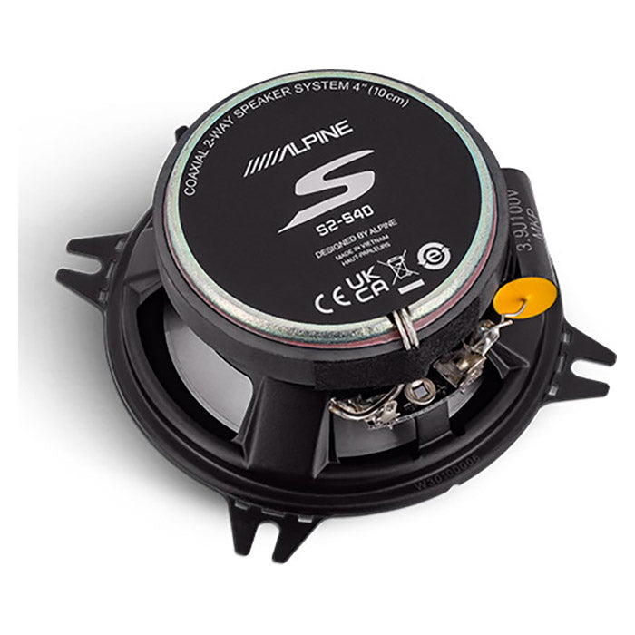 Alpine S2-S40 10cm højttaler 2 vejs coaxial