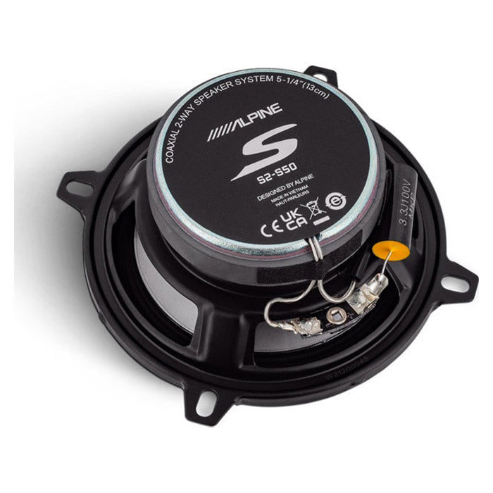 Alpine S2-S50 13cm højttaler 2 vejs coaxial