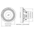 Alpine S2-W12D4 12" subwoofer dobbelt 4 ohm