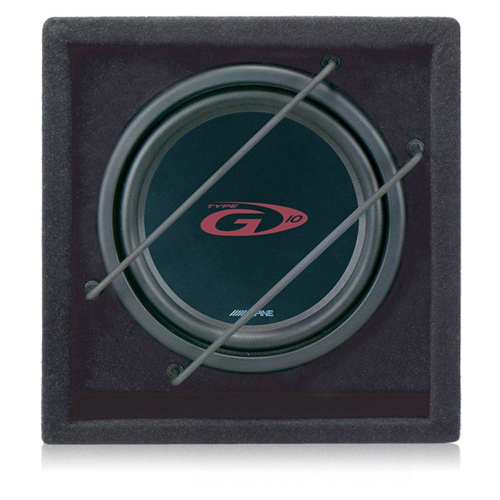 Alpine 10" subwoofer basreflekssystem - SBG-1044BR