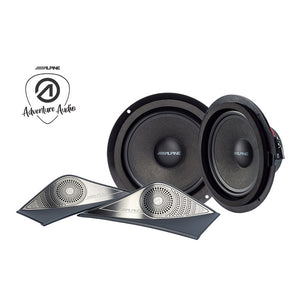 Alpine SPC-106S9 lydpakke Mercedes Sprinter 907/910