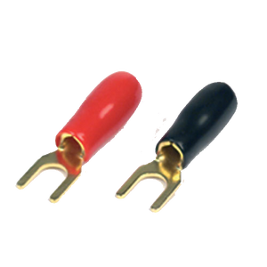 Caliber spade terminal