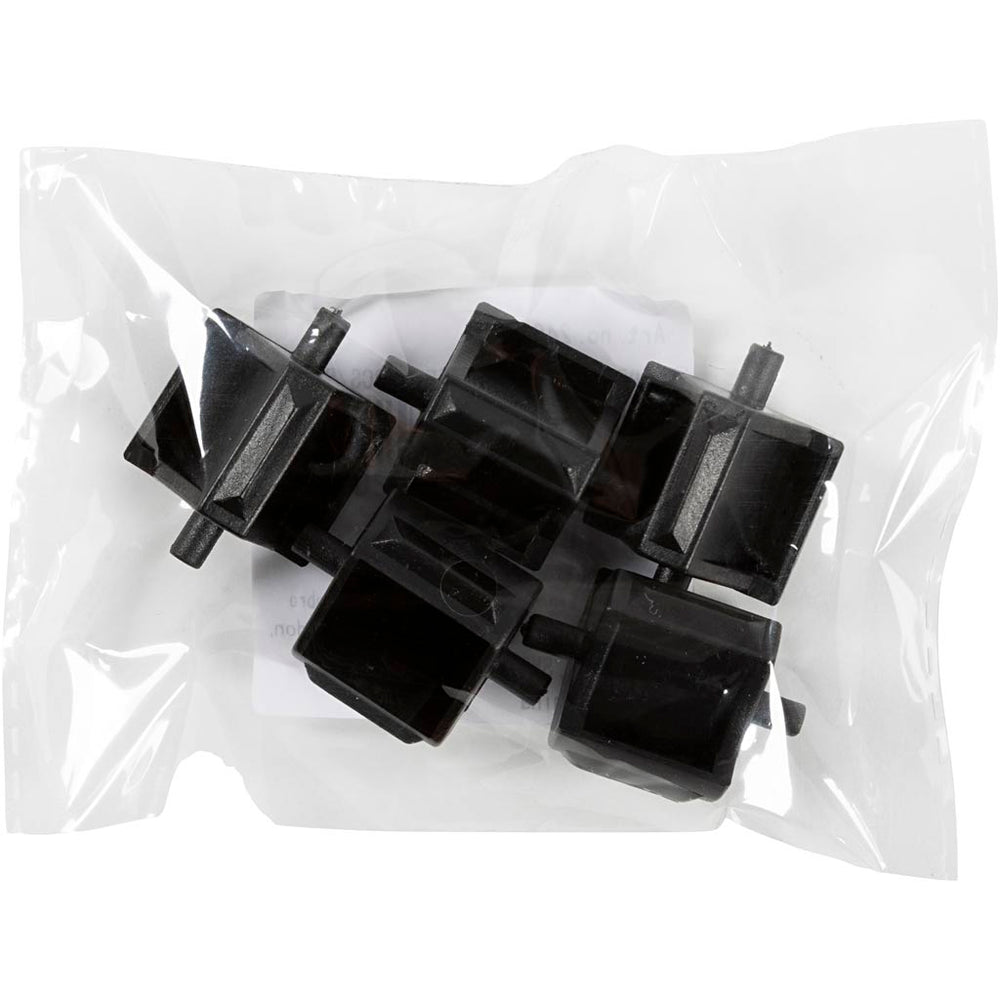 Hjul til borddispenser, sort, 5 stk./ 1 pk.