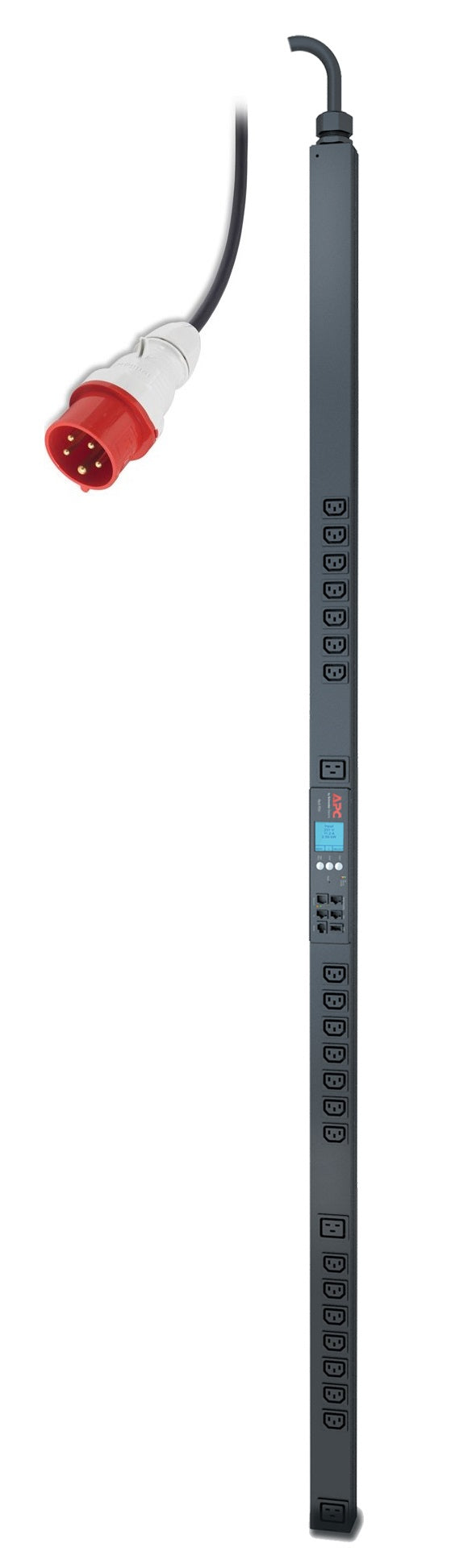 APC Metered-by-Outlet Rack PDU 2G Strømfordelingsenhed 24-stik 16A Sort