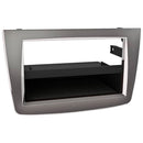 Radioramme 2-DIN alfa MiTo 08-18 sølv