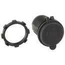 USB ladeadapter 12/24v m/hvidt lys