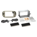2-DIN radioramme Fiat 500 10/2007-07/2015 perlegrå
