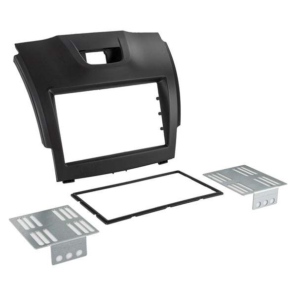 2-DIN radioramme Chevrolet/Isuzu D-Max/MU-X sort