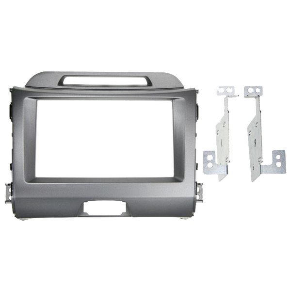 2-DIN kit Kia Sportage  2010-> grå
