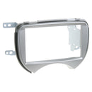 2-DIN radioramme Nissan Micra (K13) 2011 - 2013 sølv