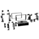 2-DIN ramme til Nissan (2013->) blank sort - ACV