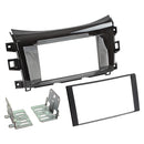 2-DIN radioramme Navara/Alaskan piano sort