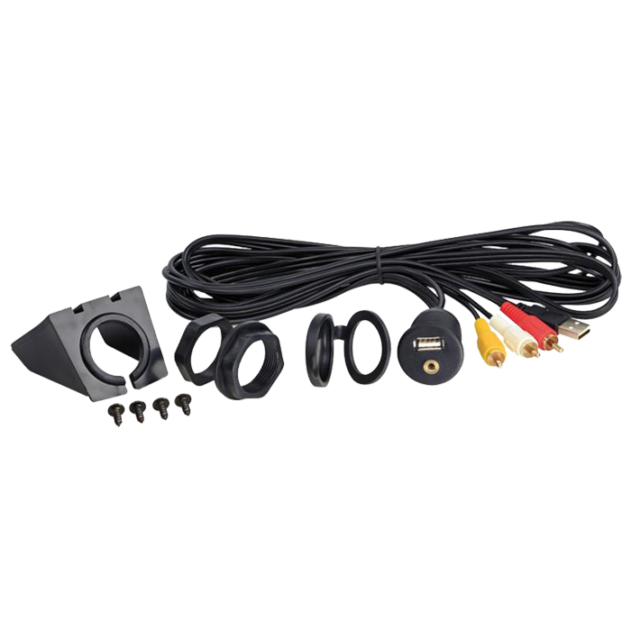 ACV universalindbyg.USB/3,5mm aux