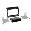 Komplet 2-DIN Kit m. rum Citroen/Peugeot Infodapter