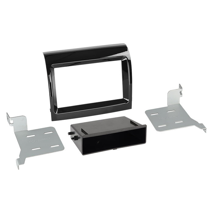 Komplet 2-DIN Kit m. rum Citroen/Peugeot Infodapter