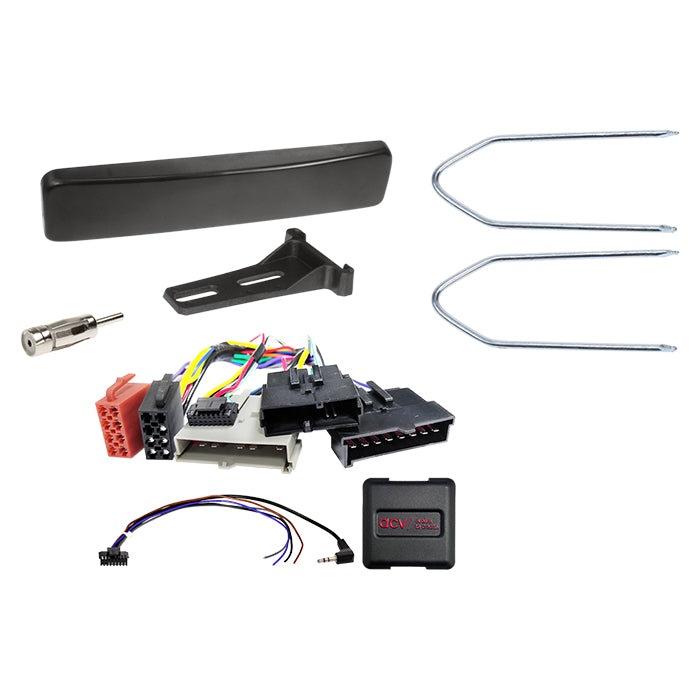 Komplet 1-DIN Kit Ford sort 8Pin/8Pin/17Pin