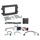 Komplet 2-DIN Kit Citroen/Fiat/Opel ISO/Mini ISO