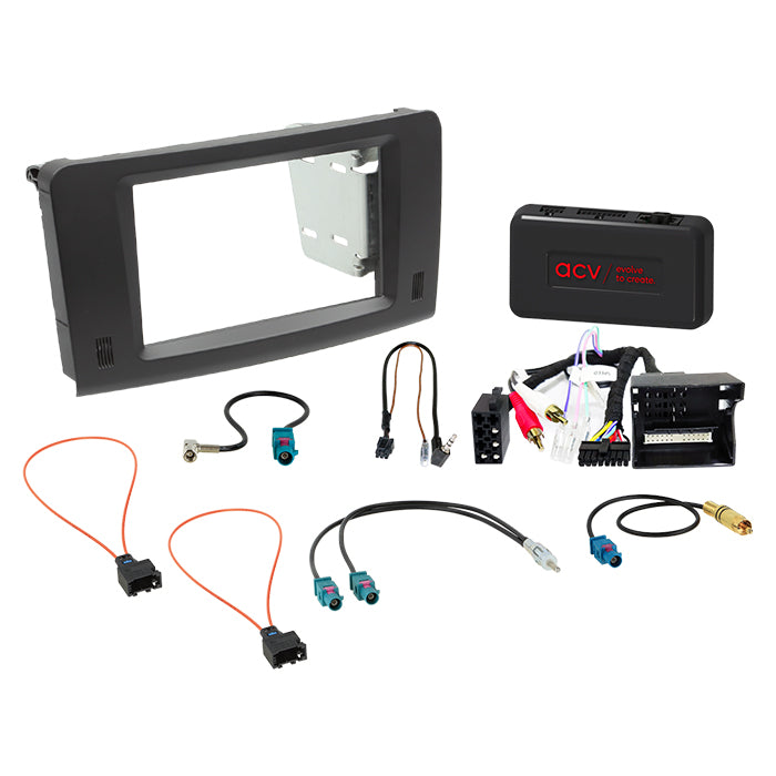 Komplet 2-DIN Kit Mercedes M-classe/GL-class