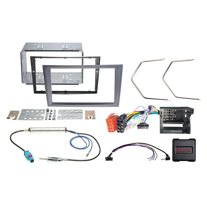 Komplet 2-DIN Kit Opel charcoal  CAN Bus