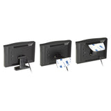 Monitor universal 5" 2xvideo input m/tilbehør 12/24V